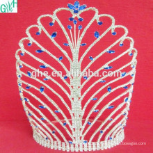 Супер красивая корона Искусственный бриллиант Модная корона